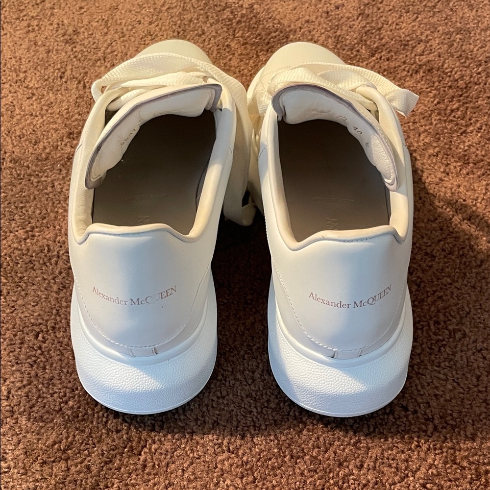 Alexander McQueen Cream Sneakers - Picture 4 of 5